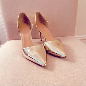 J.Crew Leather heels